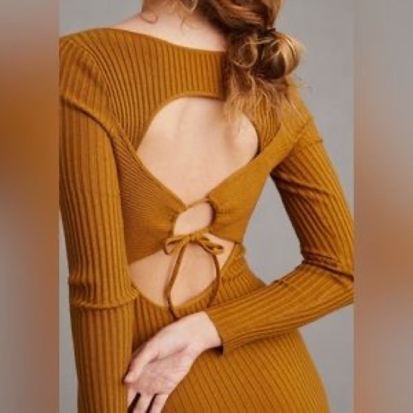 Daily Practice by Anthropologie Ribbed Dress - Picture 3 of 6